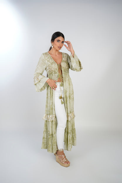 Kimono verde